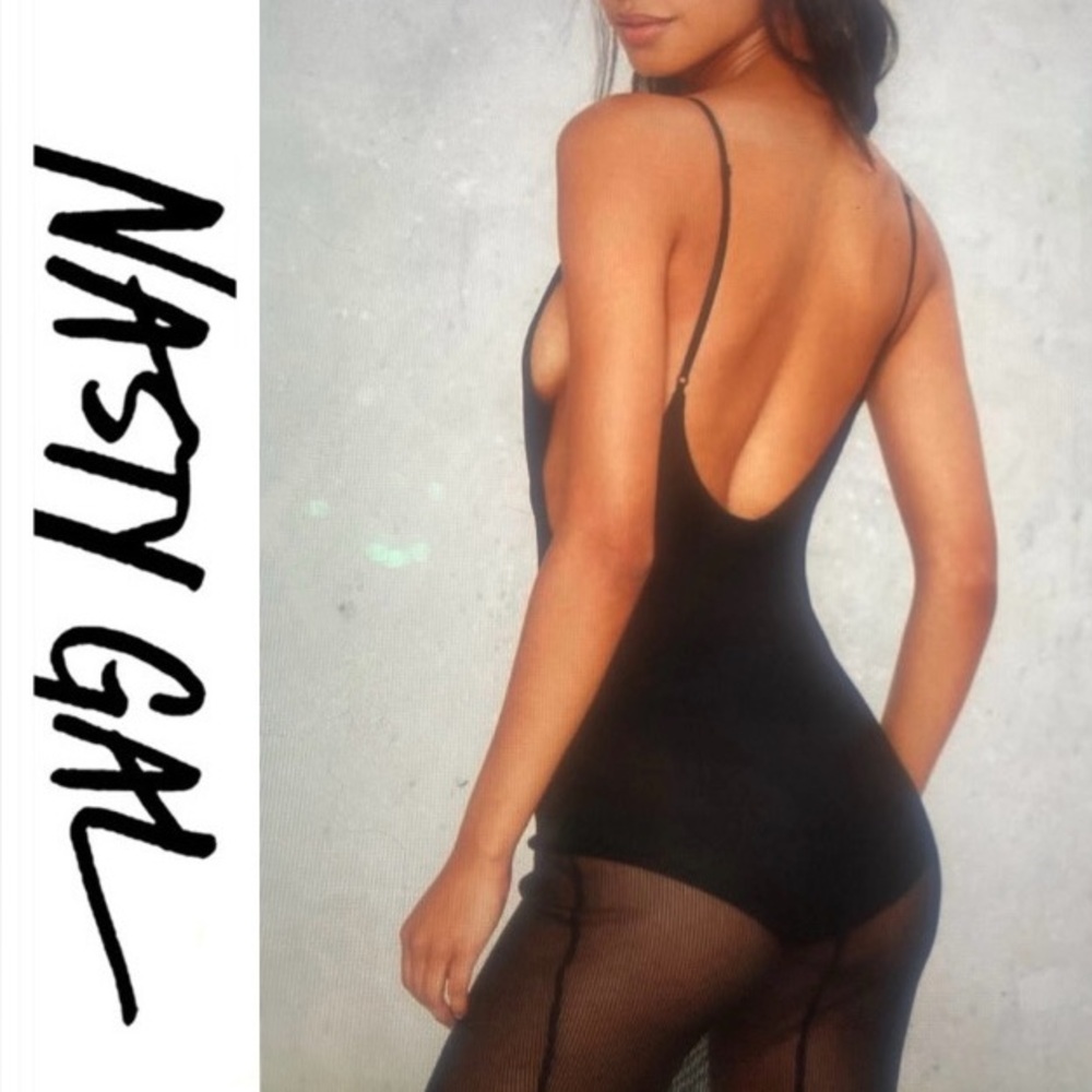 Nasty Gal Suit Yourself Sheer Mini Dress